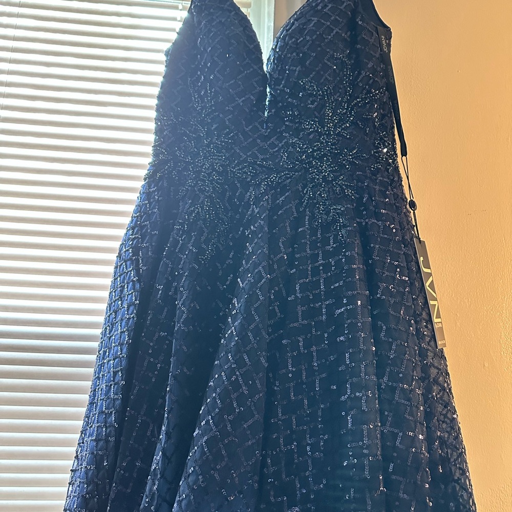Chic Navy Blue JVN Dress